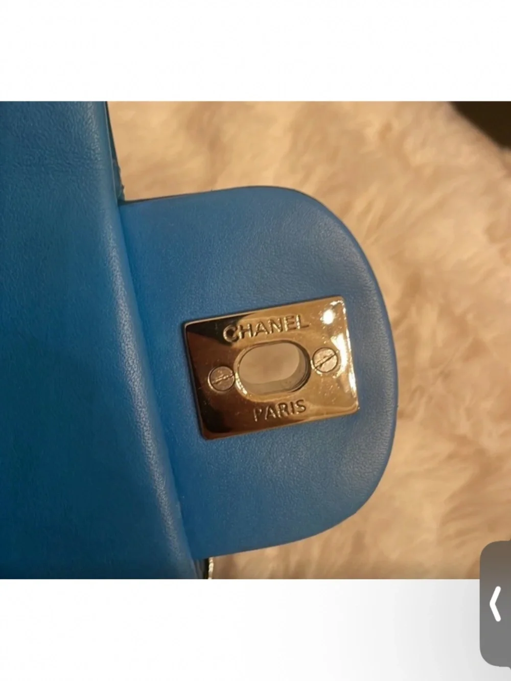 Vintage Chanel mini square flap